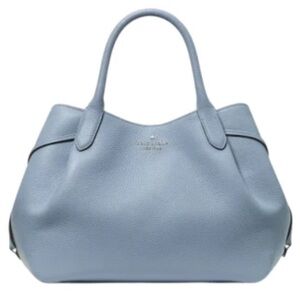 Kate Spade New York DUMPLING LARGE SATCHEL in Muted Blue NWT